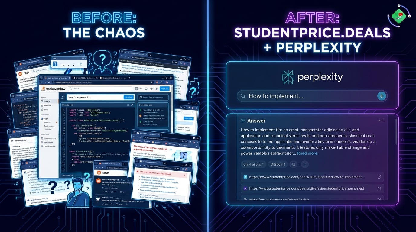 Perplexity Pro Student Discount: The Self-Taught Dev's $5 Masterplan