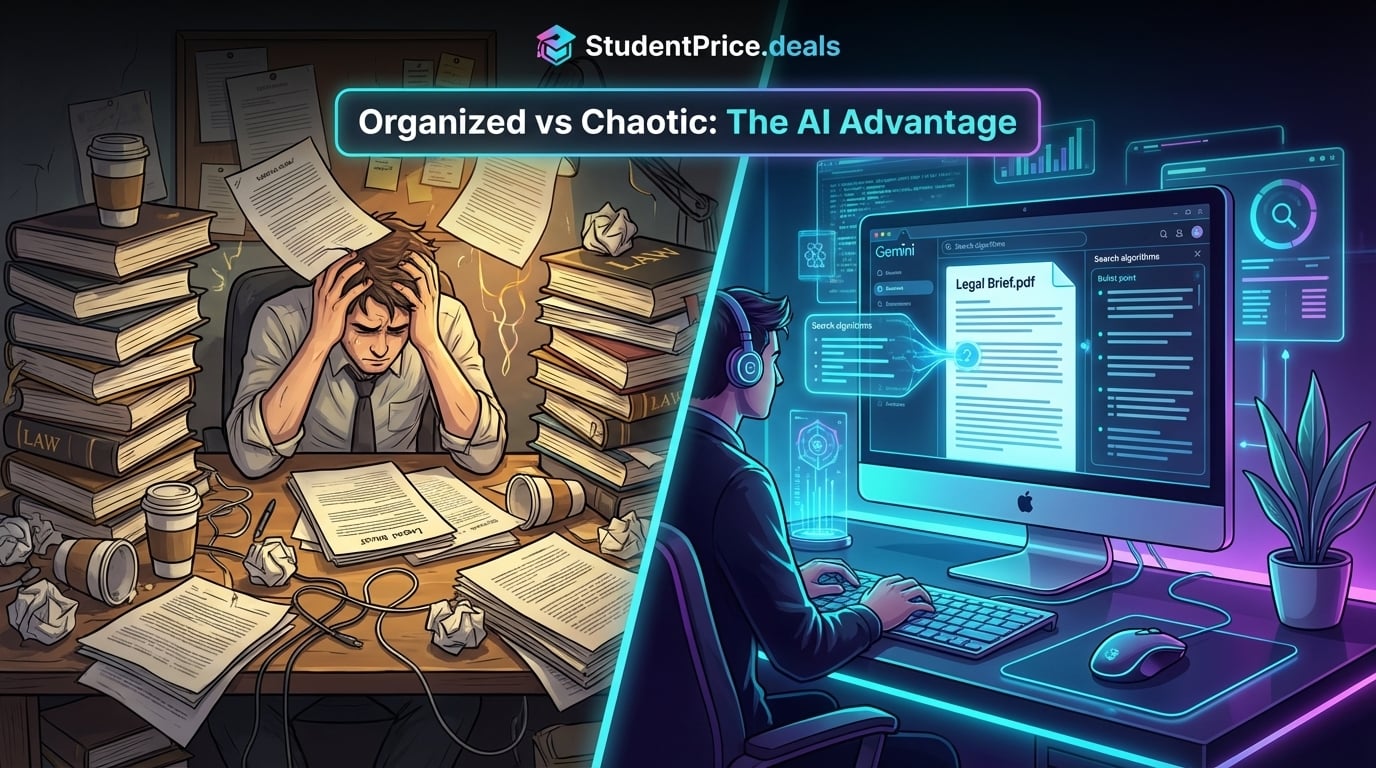 Gemini Advanced Student Discount: The $10 Law School 'Secret Weapon'
